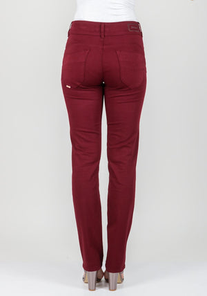 Salsa Secret Push in Slim Leg Jeans, Wine