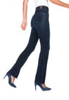 Salsa Secret Soft Touch Push in Bootcut Jeans, Dark Blue Denim