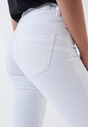 Salsa Secret Push in Slim Jeans, White