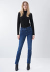 Salsa Secret Slim Push In Jeans, Blue Denim