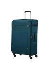 Samsonite Citybeat 4 Wheel Spinner Expandable Large Suitcase, Petrol Blue