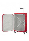 Samsonite Citybeat 4 Wheel Spinner Expandable Medium Suitcase, Red