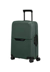 Samsonite Magnum Eco 4 Wheel Cabin Size Suitcase, Forest Green