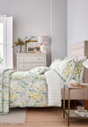 Sanderson Hollyhocks Duvet Cover Set, Silver