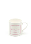 Sandra’s 5@5 Friends Mug, White & Pink