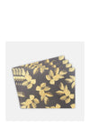 Sara Miller Etched Leaves Set of 4 Placemats, Dark Grey