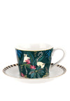 Sara Miller Lemur Teacup & Saucer