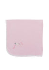 Sardon Baby Girls Stork Gift Box Blanket, Pink
