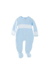 Sardon Baby Boy Knit Bodysuit, Blue