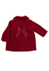Sardon Baby Girls Knitted Coat, Red