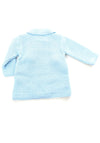 Sardon Baby Boys Knit Jacket, Blue