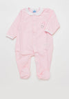 Sardon Baby Girls Baby Pin Bodysuit, Pink