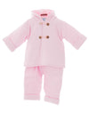 Sardon Baby Padded Jacket and Bottoms Sleep Set, Pink
