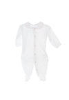 Sardon Baby Girl Star Print Bodysuit, White