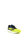Saucony Boys Ride 14 Form Fit Trainers, Lime Green