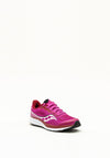 Saucony Girls Ride 14 Form Fit Trainers, Pink
