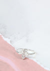 POM Bee Diamond Ring, Silver Size 56