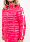 Normann Sporty Sleeve Quilted Jacket, Pink