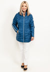 Normann Sporty Sleeve Quilted Jacket, Blue