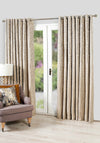 Scatterbox Leon Eyelet Curtains, Silver