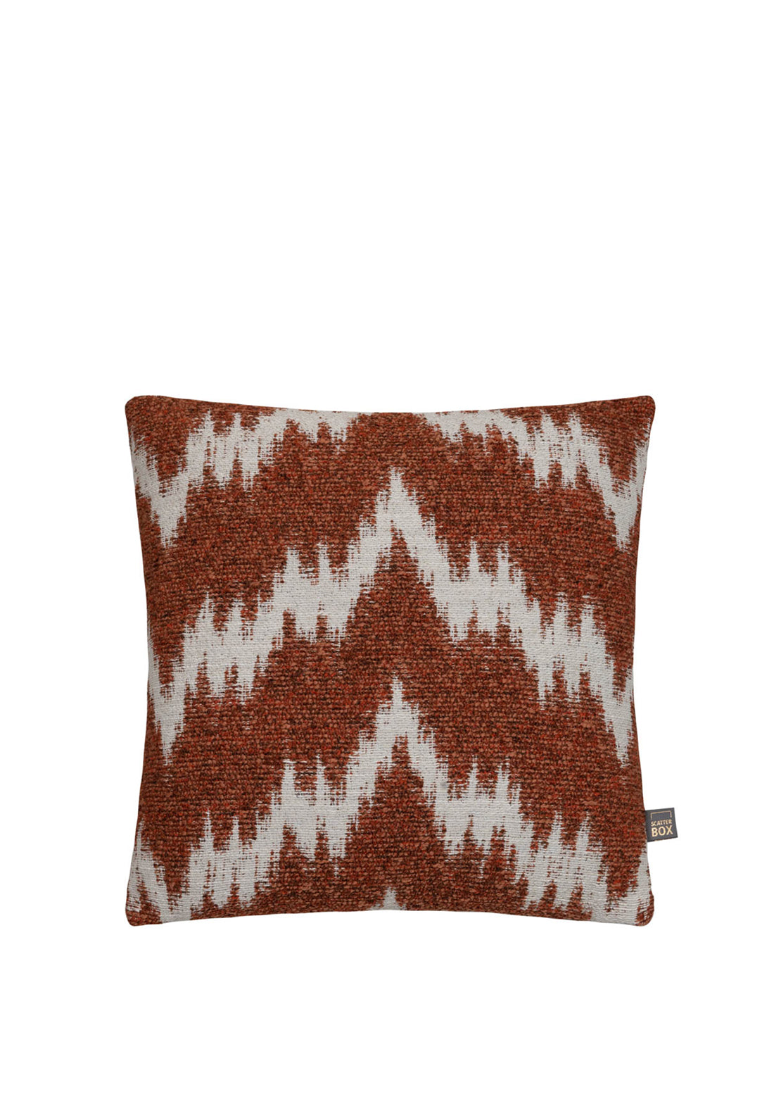 Scatter Box Oscar 43x43cm Cushion, Rust - McElhinneys
