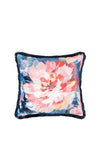 Scatterbox Fleur Floral Print 43x43cm Cushion, Blue