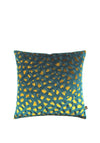 Scatterbox Harlow Velour 43X43cm Feather Cushion, Teal