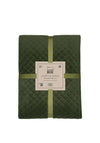 Scatterbox Erin 130x270cm Throw, Earth Green