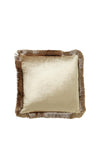 Scatterbox Luxurious Feather Filled Lexi Cushion, Champagne