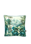 Scatterbox Luxurious Feather Filled Malawi Cushion, Green
