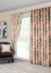 Scatter Box Edie Eyelet Ready Fully Lined Curtains, Blush & Sage