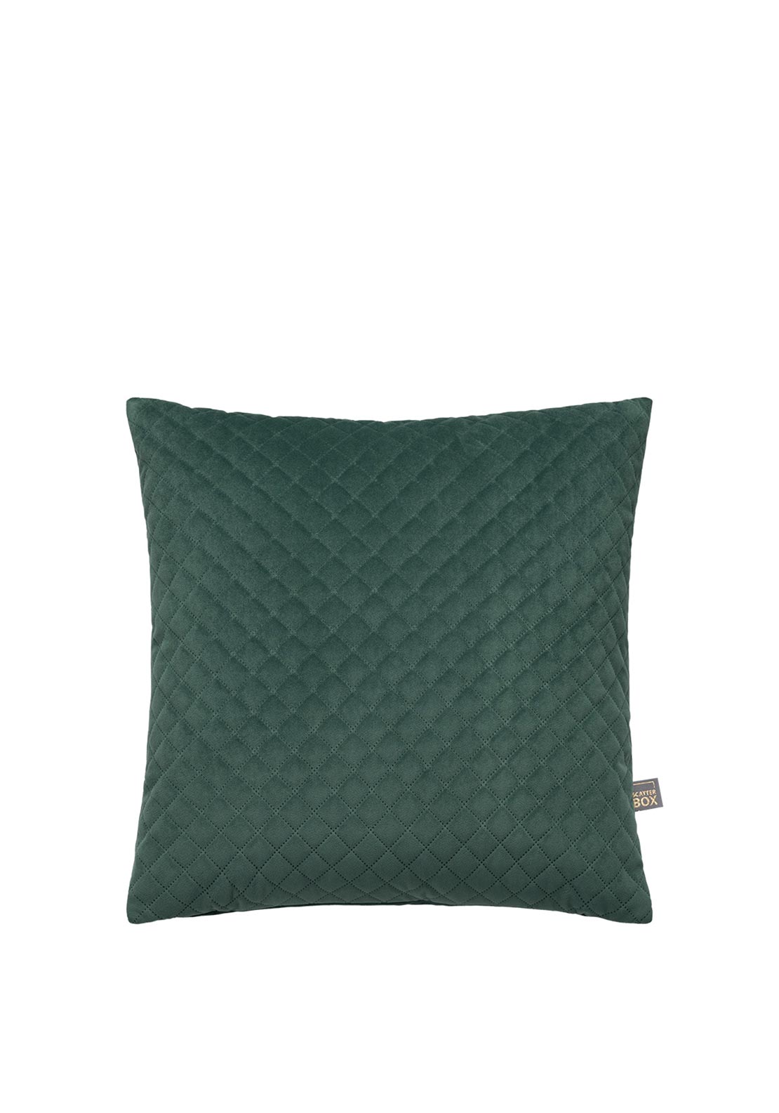 Scatterbox Earth Kind Erin Feather Cushion, Green