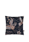 Scatter Box Heron Stitch Feather 45x45cm Cushion, Navy and Rust