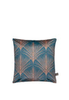 Scatter Box Lou Lou Feather Cushion, Teal