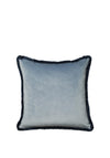 Scatterbox Milana Velour Feather Cushion, Duo Blue