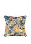 Scatterbox Miravel Feather Cushion, Blue/Ochre