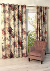 Scatterbox Noa Eyelet 100 x 90 Curtains, Purple