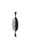 Scatterbox Sabine Feather Rectangle Cushion, Black & Gold