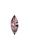 Scatterbox Sasha Feather Cushion, Navy & Rose