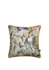 Scatterbox Seren Feather Cushion, Blue & Ochre