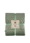 Scatter Box Halo Throw, Sage