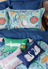 Scion Living Jackfruit & Beanstalk Duvet Cover Set, Sky Multi