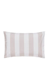 Joules Flying Mallards Stripe Pillowcase Pair, Pink