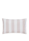 Joules Flying Mallards Stripe Pillowcase Pair, Pink