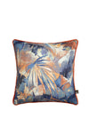 Scatter Box Aria Cushion 43x43cm, Orange & Blue