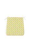 Home Interiors Willow Seat Pad, Lime