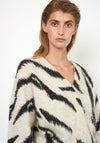 Second Female Rego Knit Cardigan, Cream