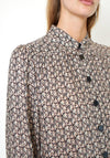 Second Female Frank Floral Shirt, Black Multi