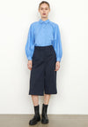 Second Female Totema New Volume Sleeve Shirt, Blue