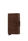Secrid Mini Card Wallet, Basket Brown